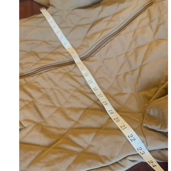 Eddie Bauer Quilted Brown Hooded Jacket Men’s XL Full Zip Warm Casual Outdoor - Picture 9 of 15